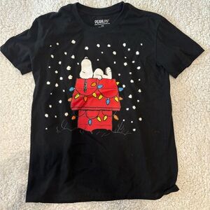 Peanuts Black T-Shirt